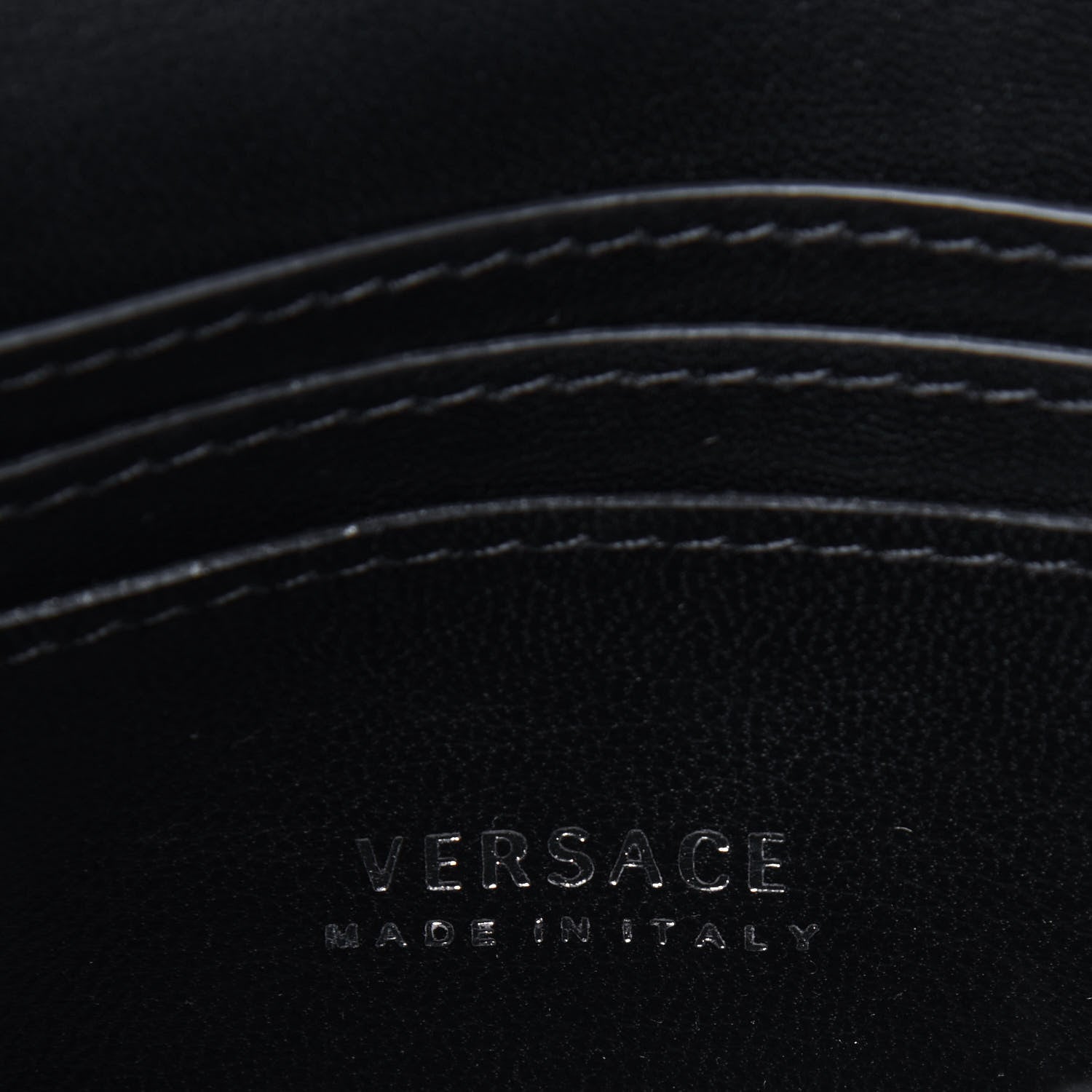 Versace Nappa Quilted Virtus Evening Bag Black 6 of 14