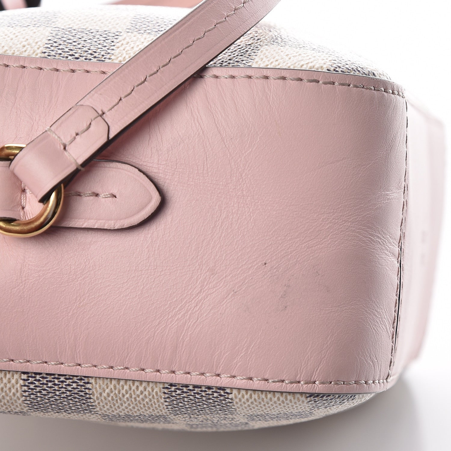Louis Vuitton Damier Azur Saintonge Eau de Rose 10 of 13