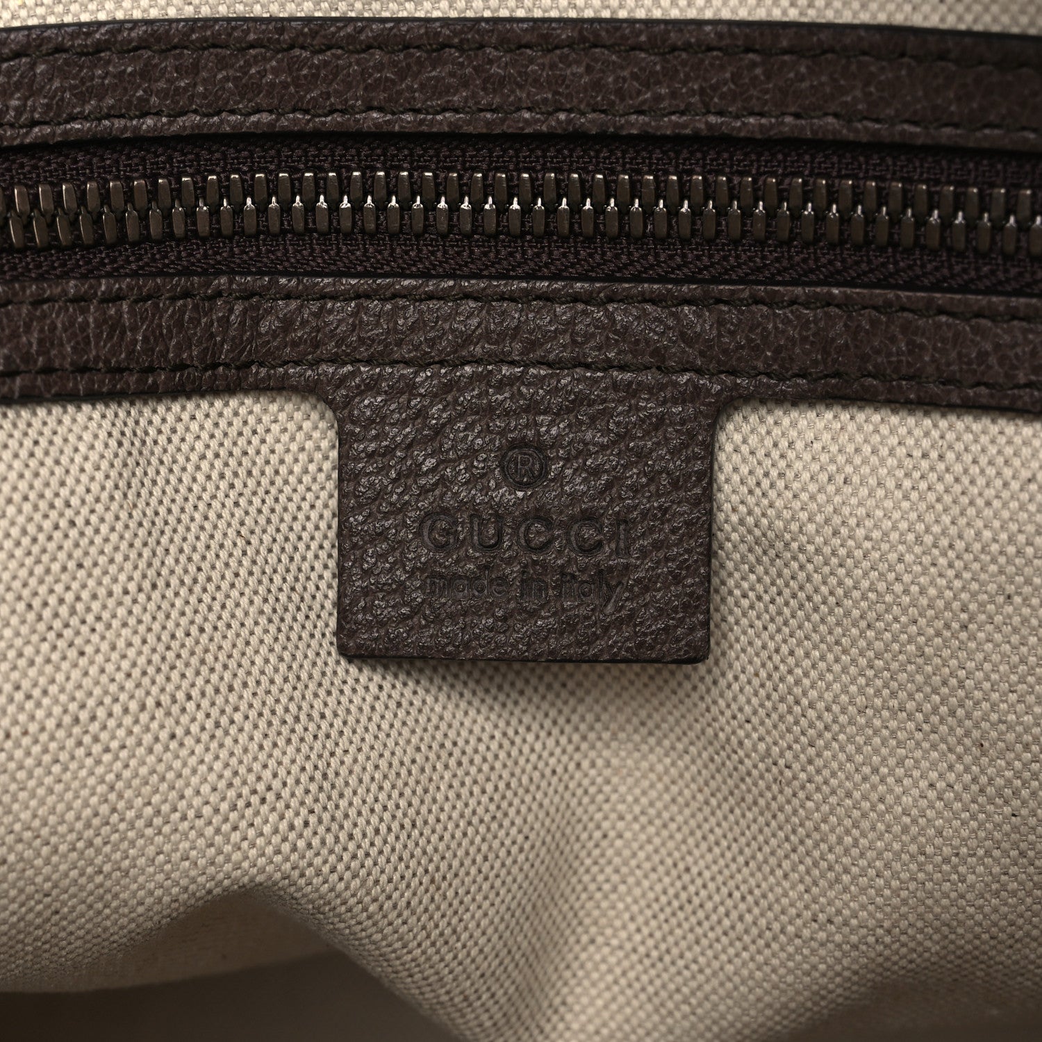 Gucci Soft GG Supreme Monogram Web Medium Duffle Bag Beige New Acero Crop 6 of 17