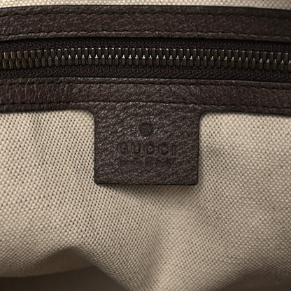 Gucci Soft GG Supreme Monogram Web Medium Duffle Bag Beige New Acero Crop 6 of 17