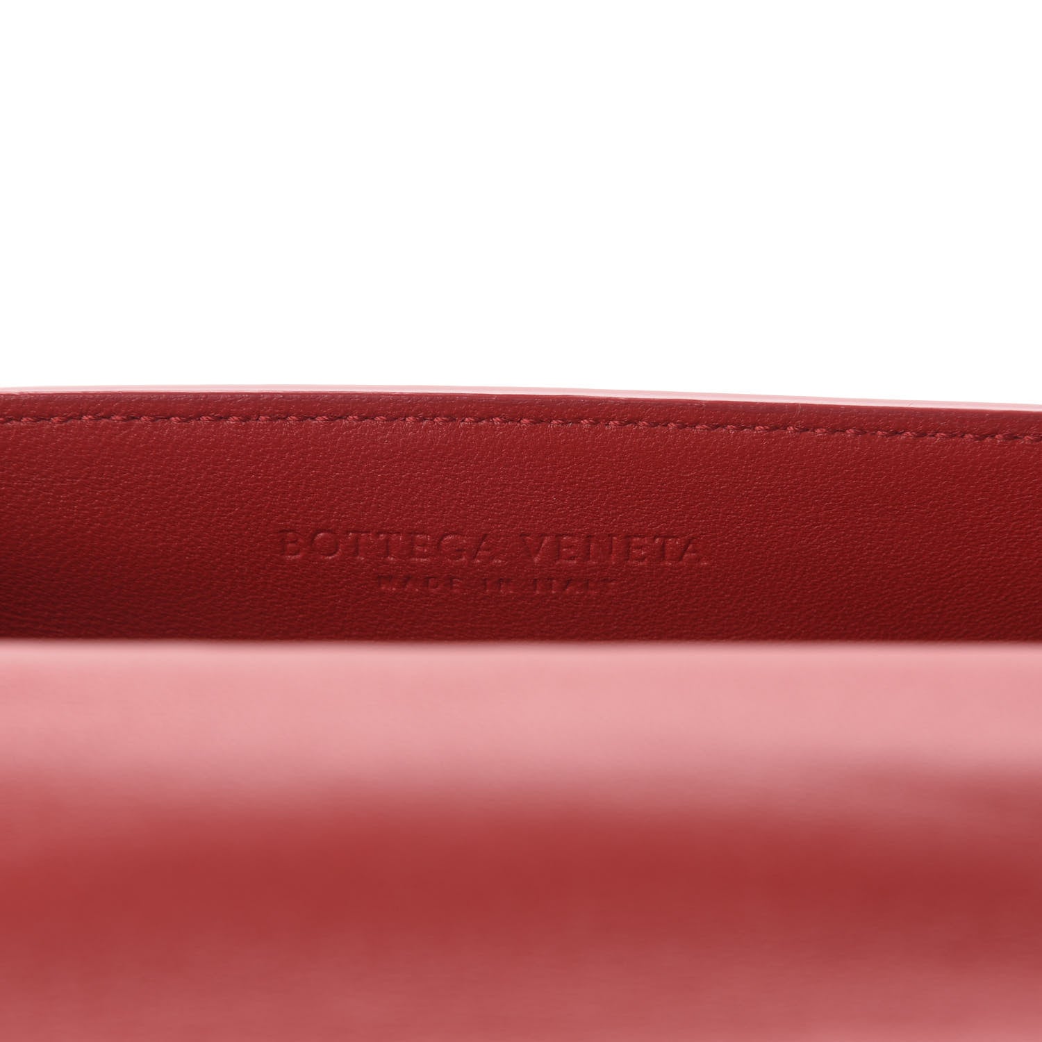 Bottega Veneta Nappa Intrecciato Alumna Bag China Red 8 of 9