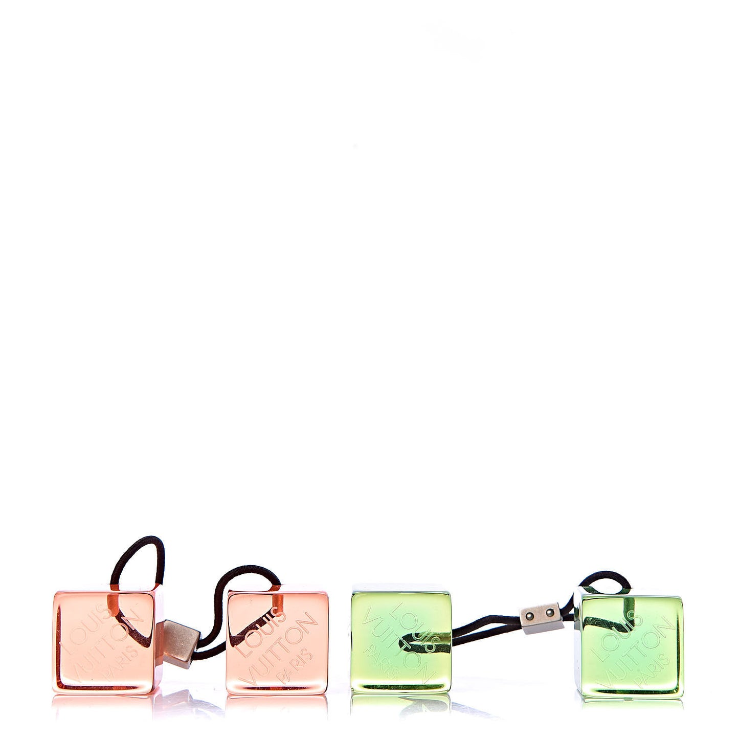 Resin Fluo Robert Wilson Hair Cubes Green Orange