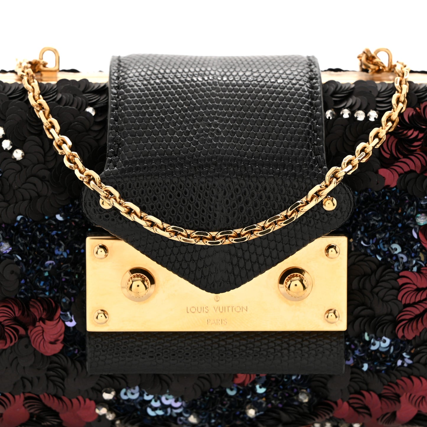 Sequin Petit Tresor Miniaudiere Clutch