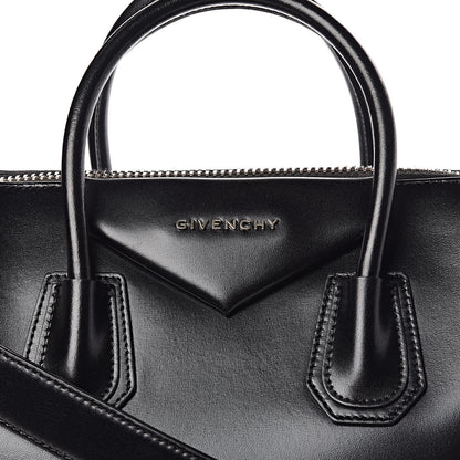 Givenchy Shiny Lord Calfskin Medium Antigona Black 11 of 11