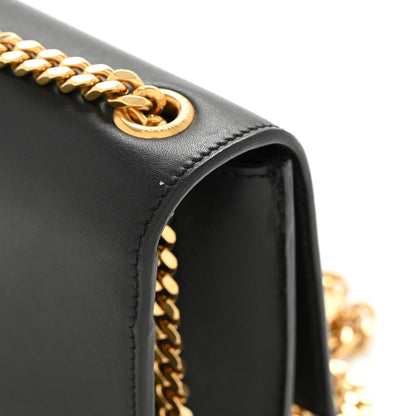 Saint Laurent Calfskin Small Classic Monogram Kate Tassel Satchel Black 14 of 15