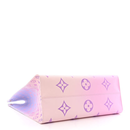 Louis Vuitton Monogram Giant Spring In The City Onthego GM Sunrise Pastel 4 of 9