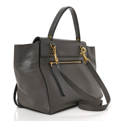 Celine Grained Calfskin Mini Belt Bag Grey 3 of 9