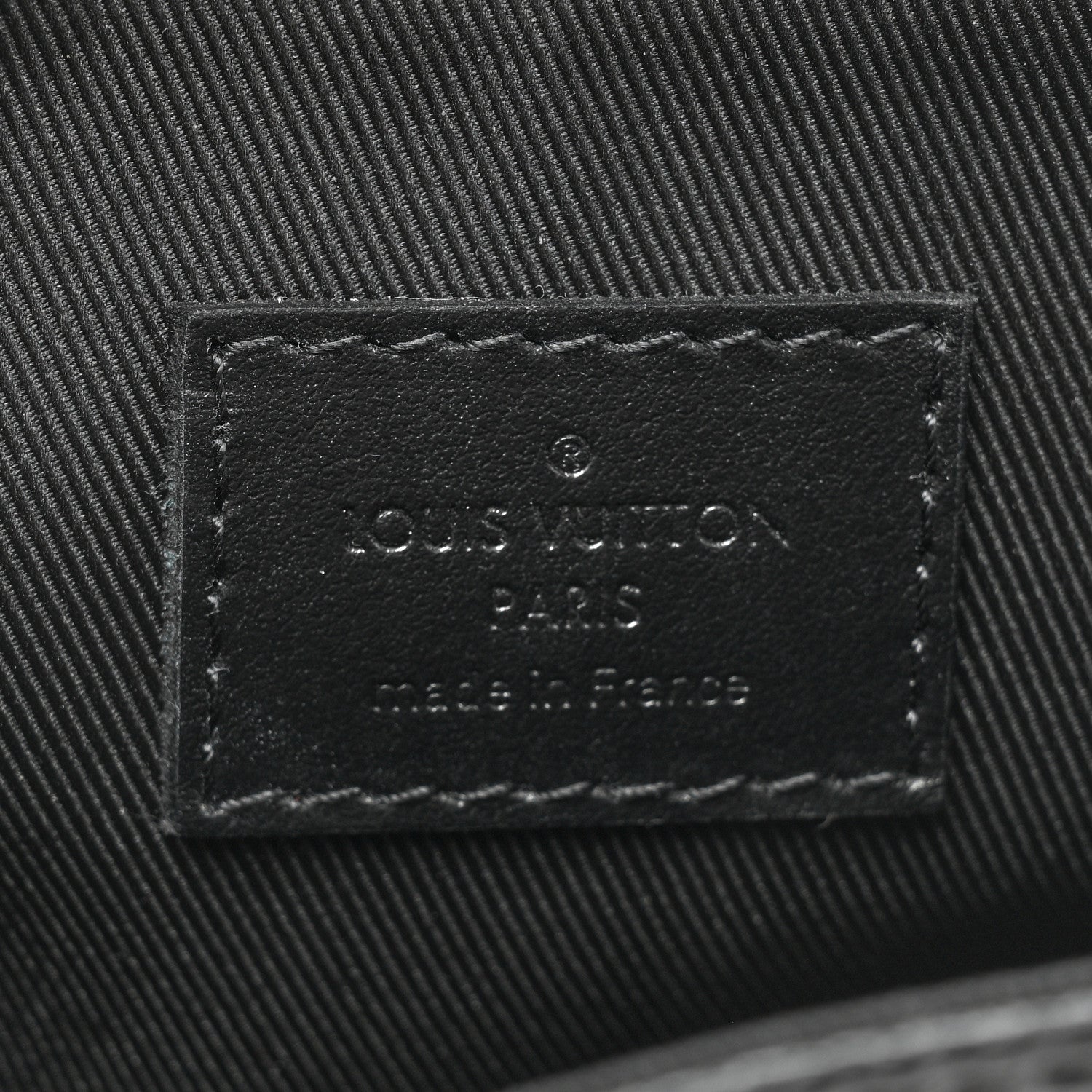 Louis Vuitton Monogram Eclipse Nano Christopher Backpack Black 6 of 9