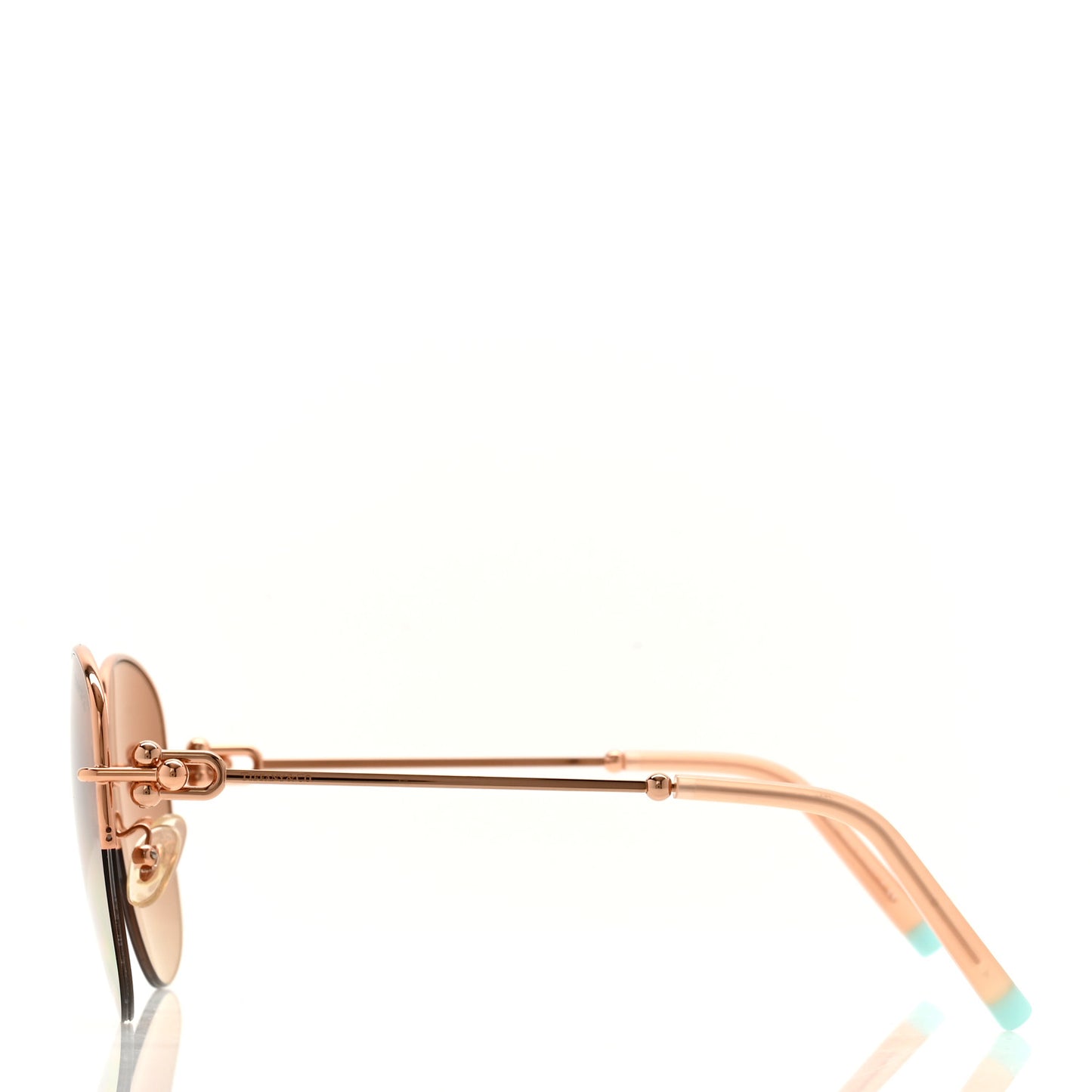Metal TF3082 Round Sunglasses Rose Gold