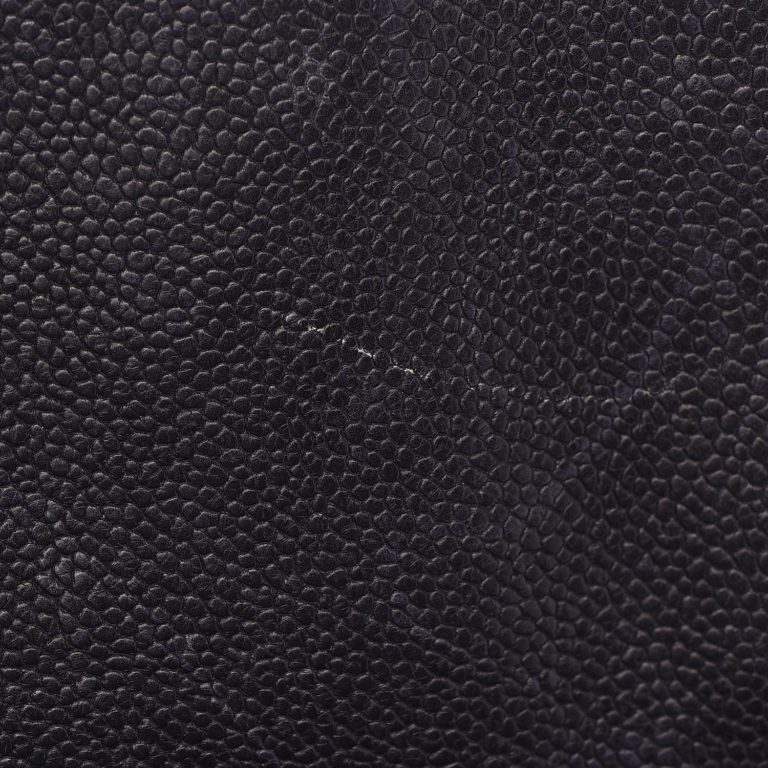 Chanel Caviar Quilted Large French Riviera Flap Dark Navy Blue 12 of 15