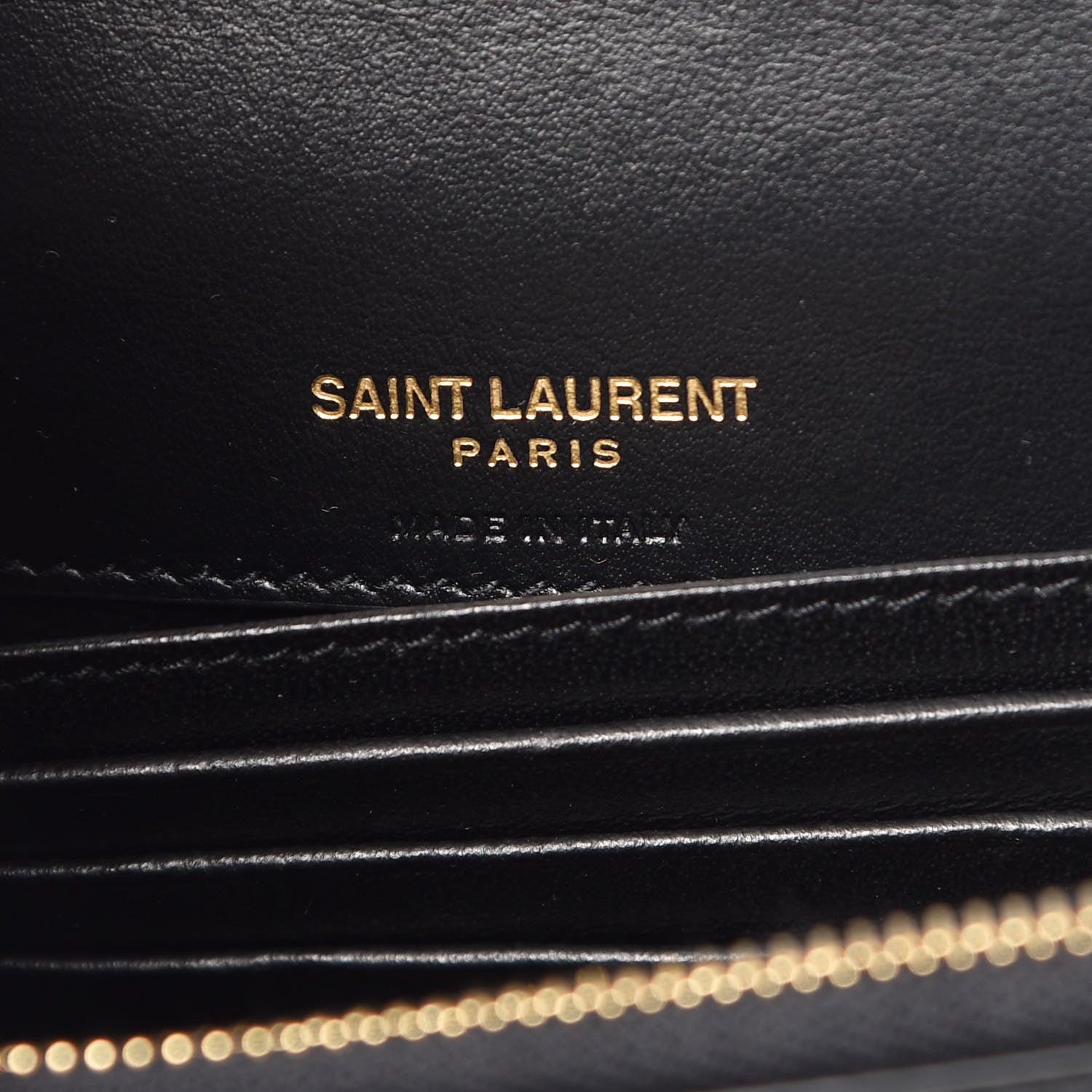 Saint Laurent Smooth Calfskin Monogram Kate Belt Bag Black 6 of 9
