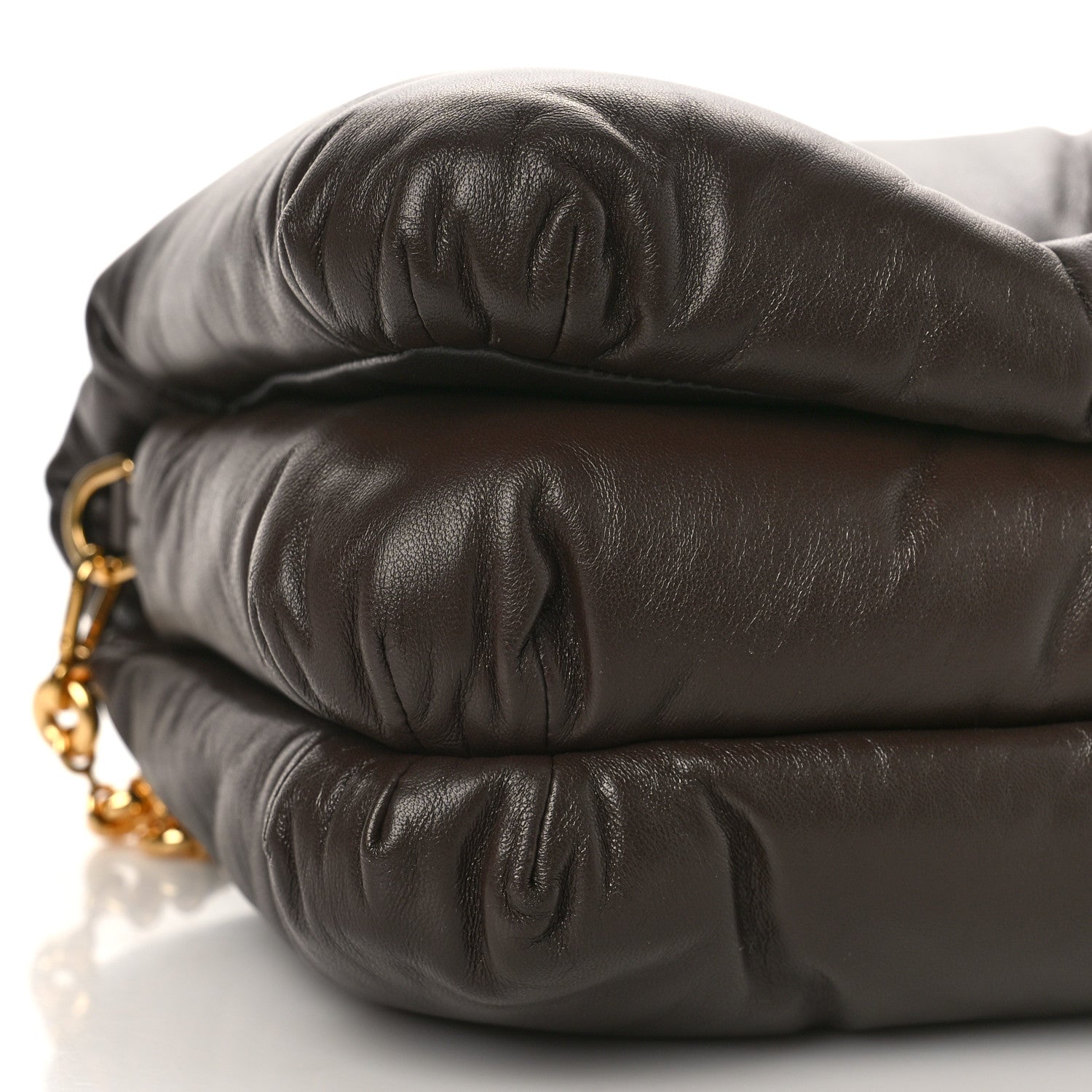 Loewe Lambskin Goya Puffer Bag Dark Chocolate 7 of 9