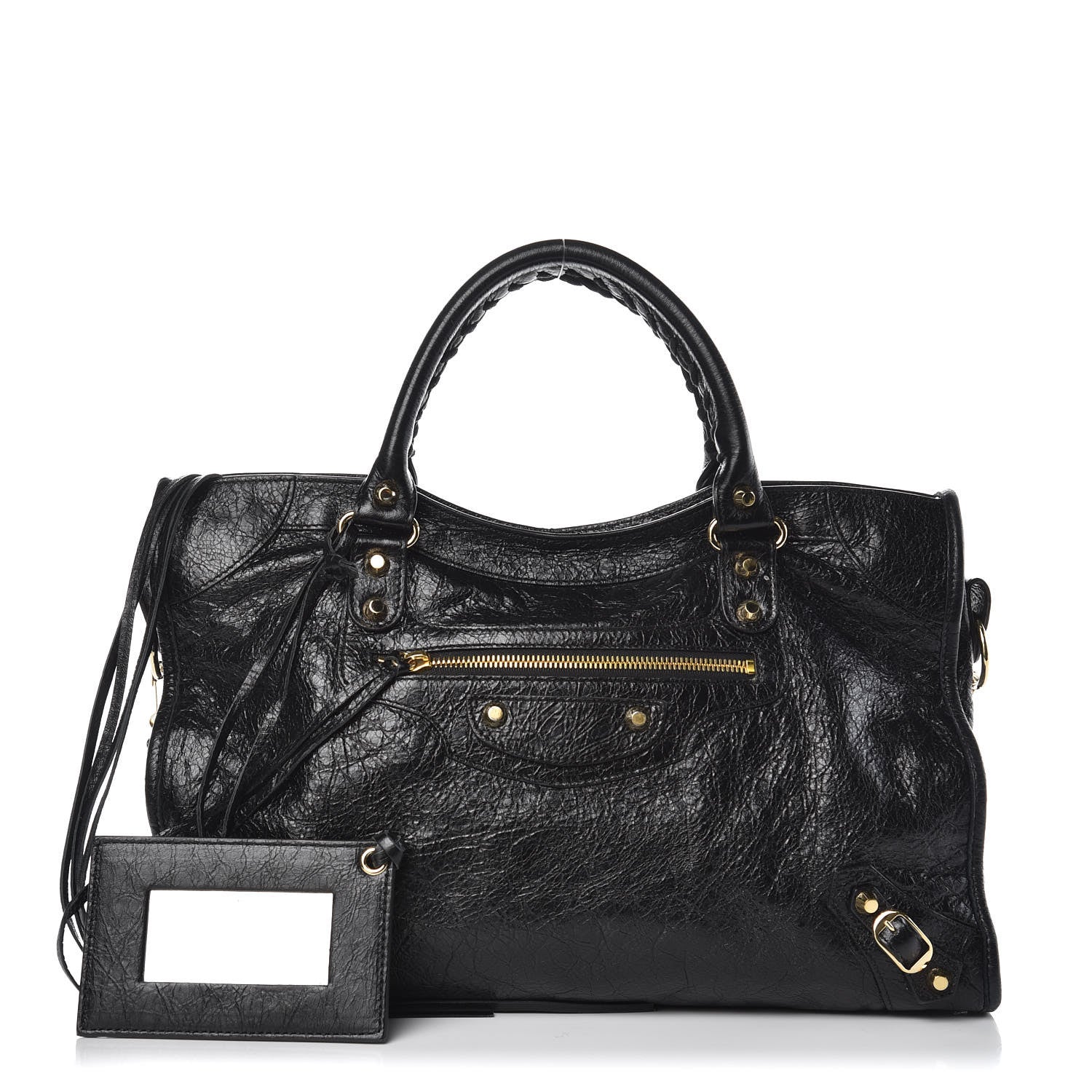 Balenciaga Agneau Classic Gold Hardware City Black 1 of 10