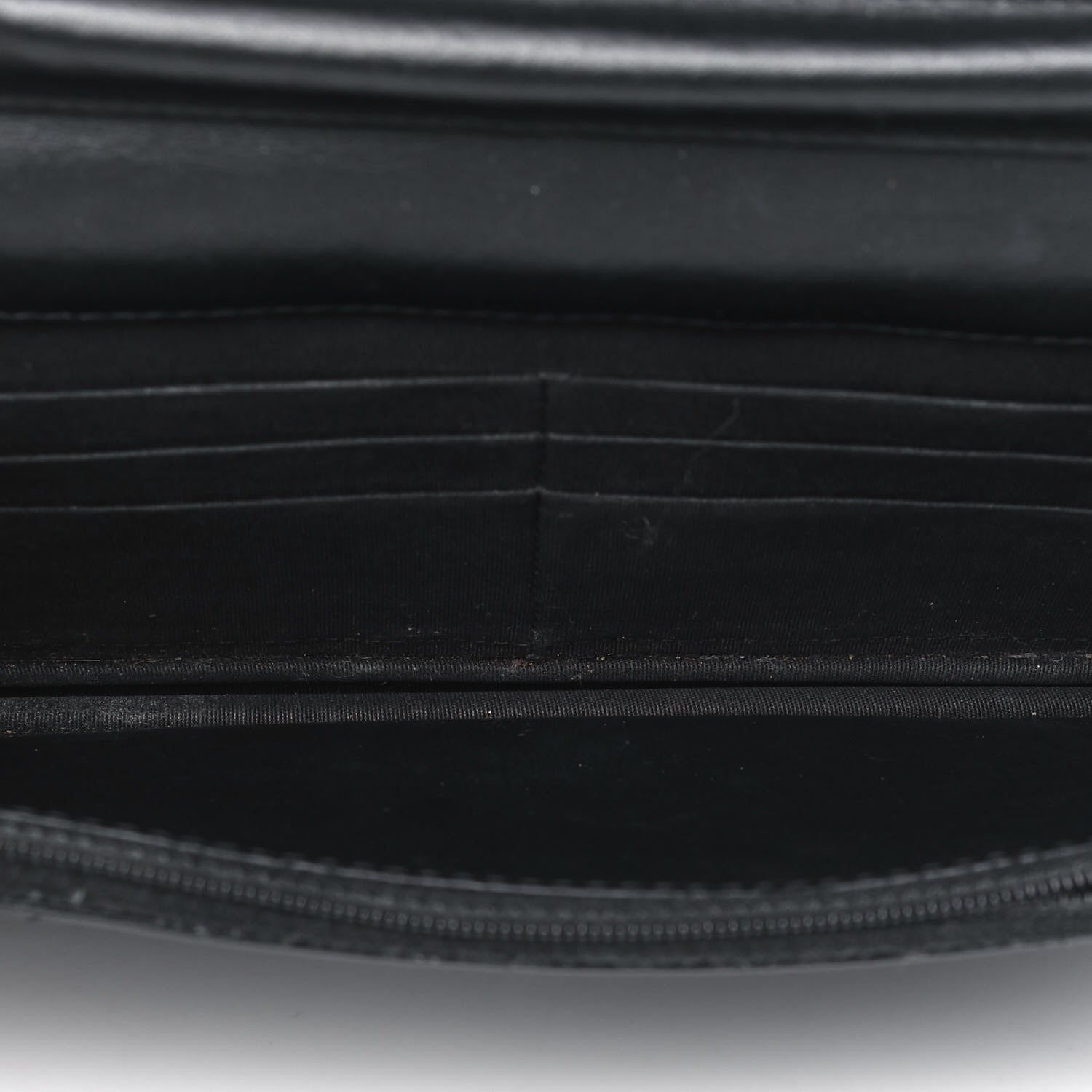 Chanel Caviar Quilted Boy Wallet On Chain WOC Black 4 of 8
