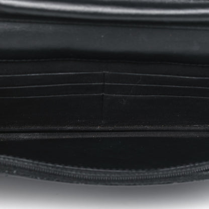 Chanel Caviar Quilted Boy Wallet On Chain WOC Black 4 of 8