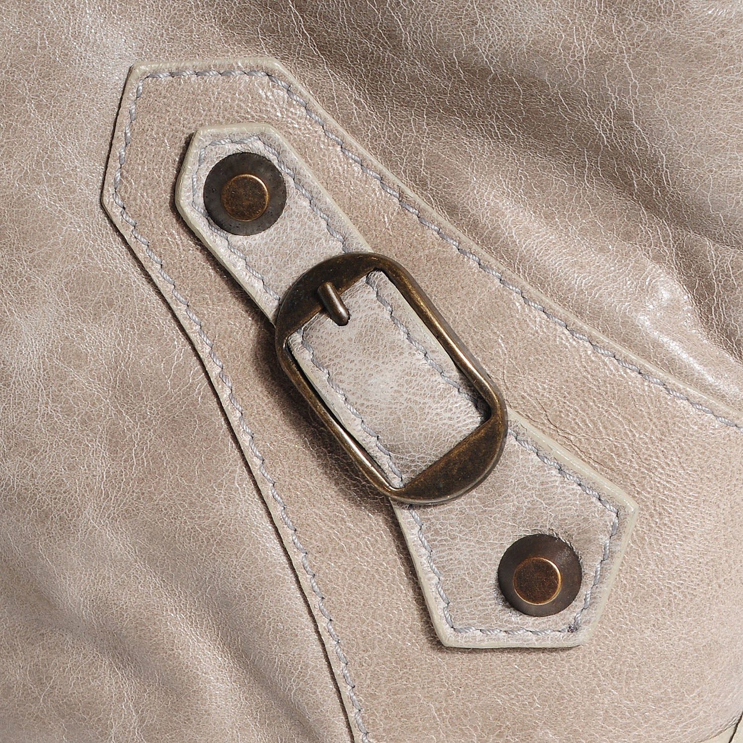 Balenciaga Chevre Classic Hardware Day Hobo Greige 8 of 13