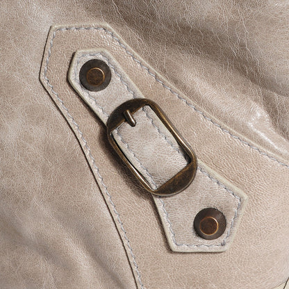 Balenciaga Chevre Classic Hardware Day Hobo Greige 8 of 13