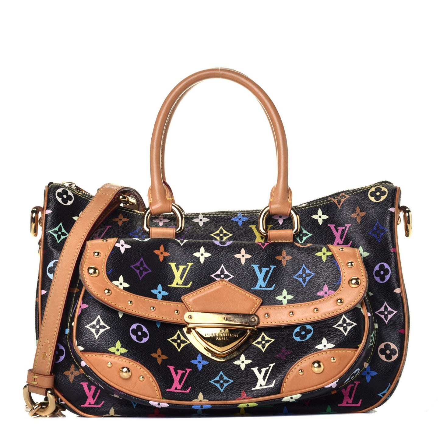 Monogram Multicolor Rita Black