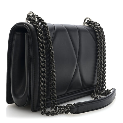 Dolce & Gabbana Nappa Medium Devotion Crossbody Bag Black 3 of 9