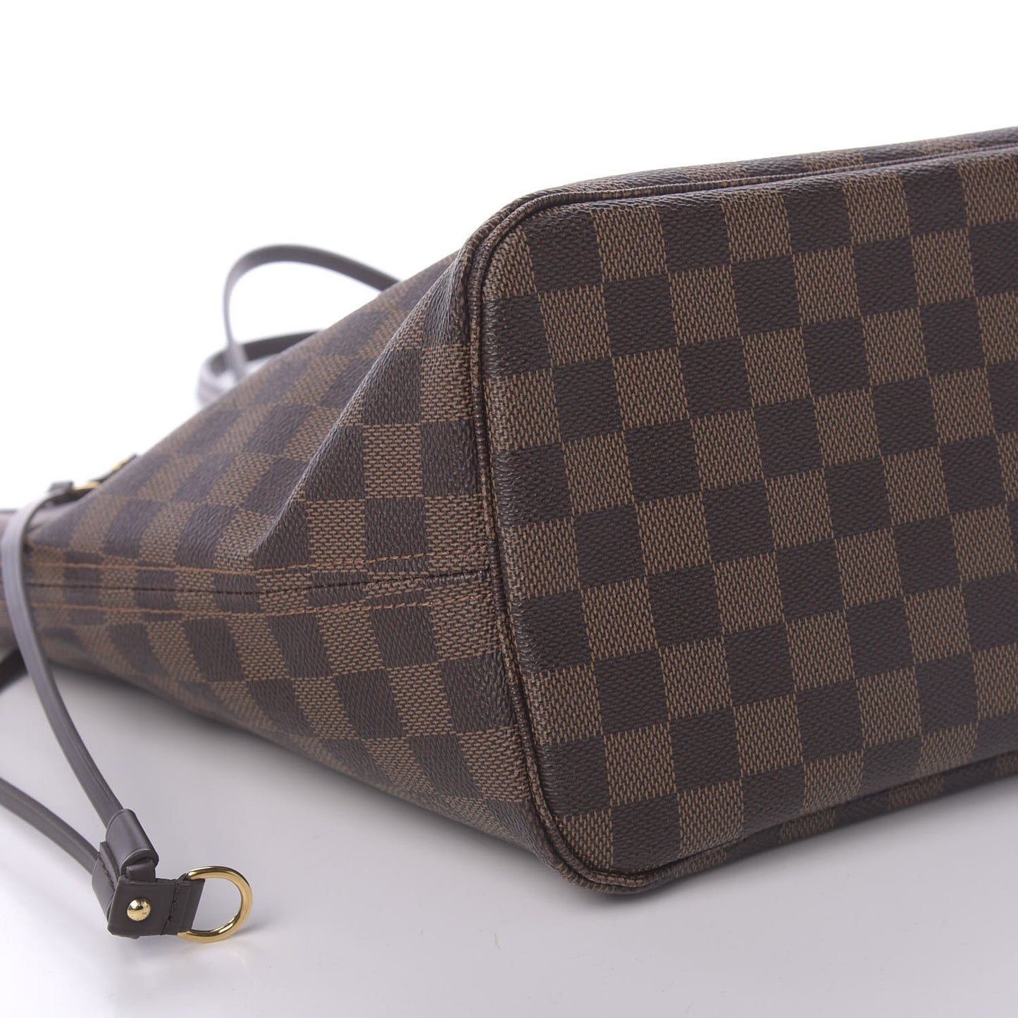 Damier Ebene Neo Neverfull MM Rose Ballerine