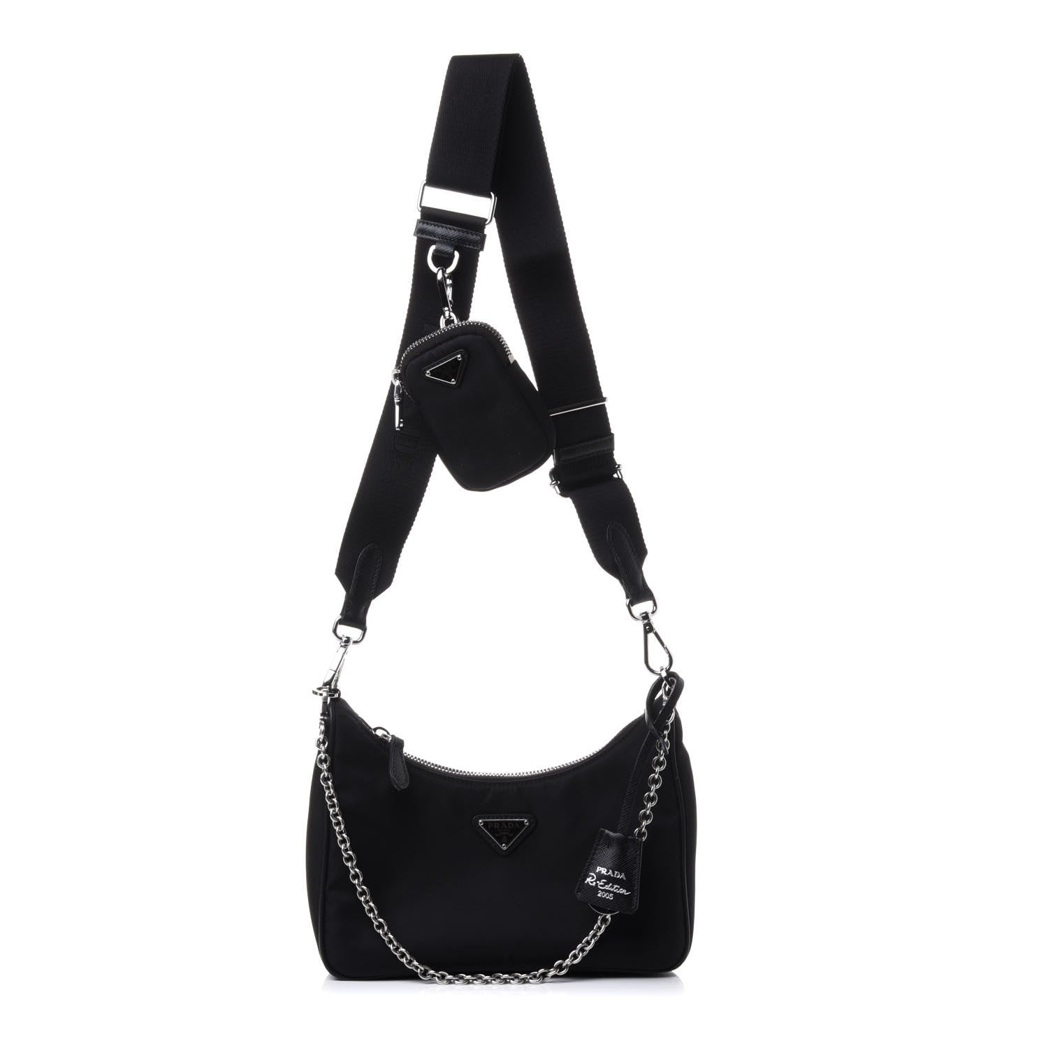 Prada Nylon Re-Edition 2005 Shoulder Bag Black 1 of 4