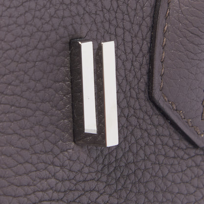 Hermes Togo Birkin 30 Etain 25 of 31