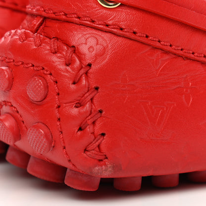 Louis Vuitton Empreinte Gloria Loafers 36.5 Rouge 9 of 11