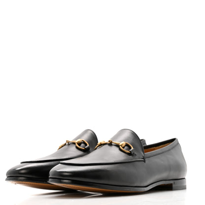 Gucci Calfskin Womens Jordaan Loafers 39 Black 4 of 11