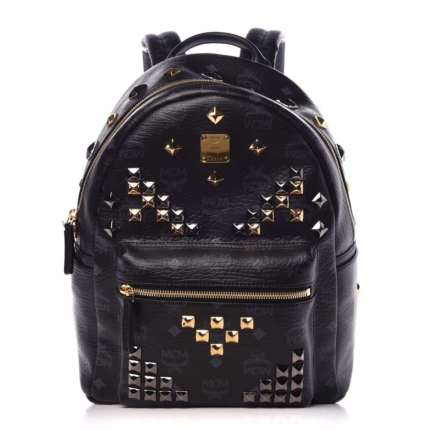 Visetos Studded Small Stark M Backpack Black
