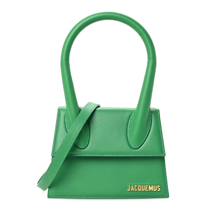 Jacquemus Smooth Calfskin Le Chiquito Moyen Green 1 of 8
