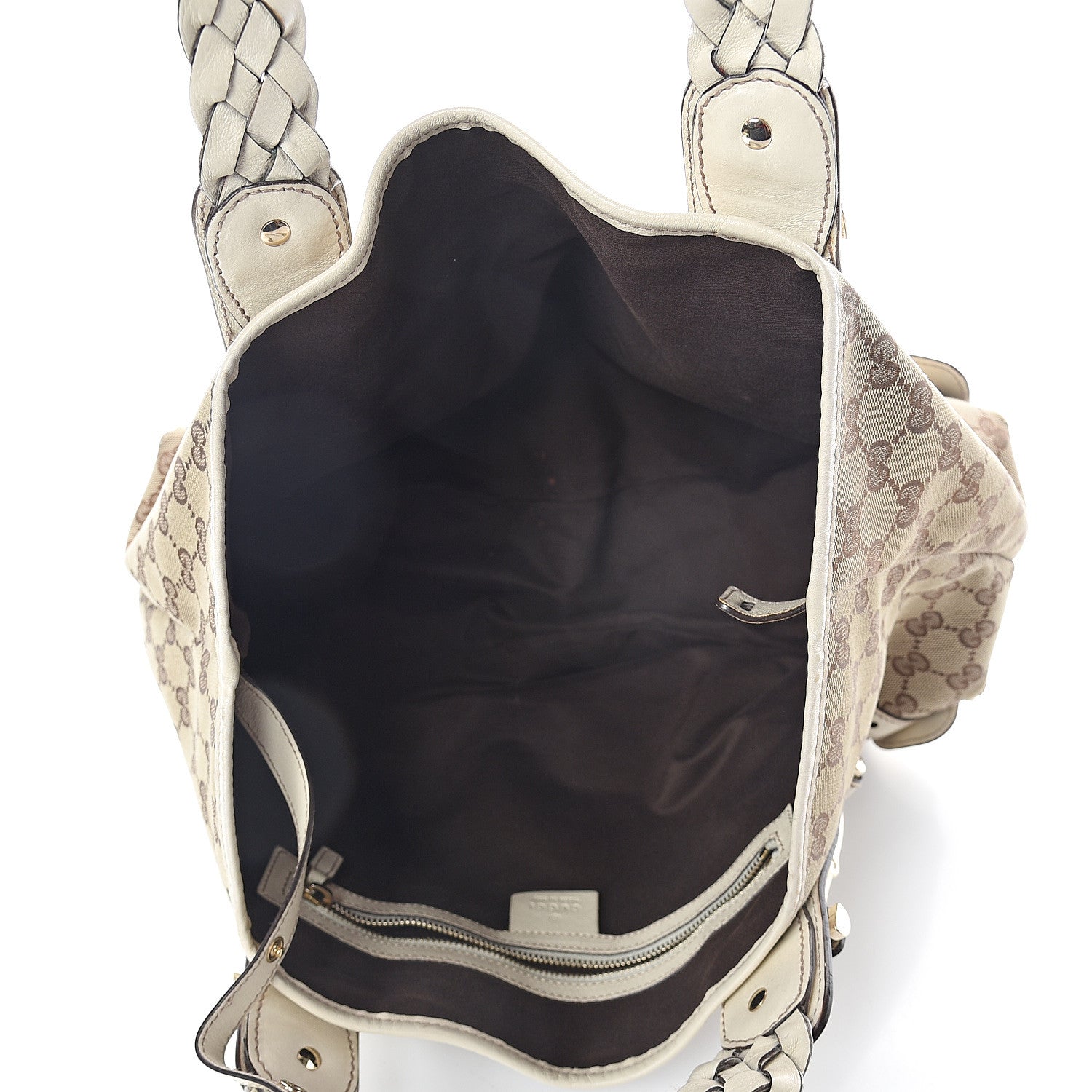 Gucci Monogram Small Pelham Shoulder Bag Off White 4 of 8