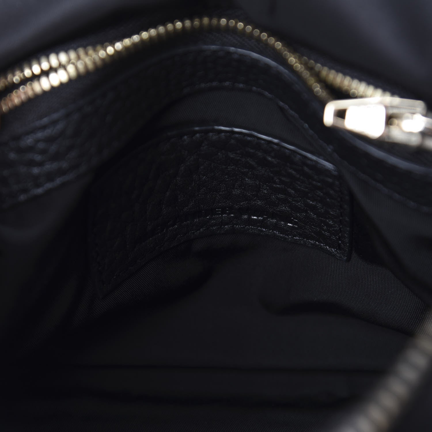 Alexander Wang Pebbled Lambskin Rockie Black Pale Gold Hardware 7 of 10