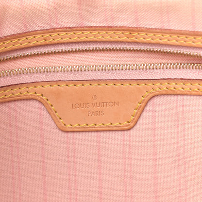 Louis Vuitton Damier Azur Delightful PM Rose Ballerine 6 of 15