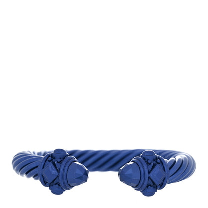David Yurman Aluminum 10mm Renaissance Cable Bracelet Indigo 1 of 4