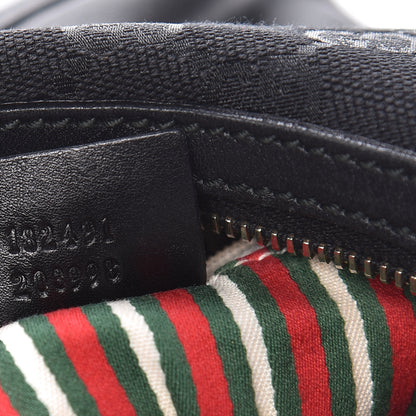 Gucci Monogram New Britt Shoulder Bag Black 7 of 10