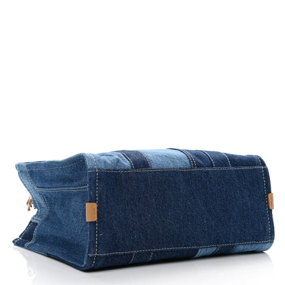 Marc Jacobs Denim Canvas Small Tote Bag Blue 4 of 10