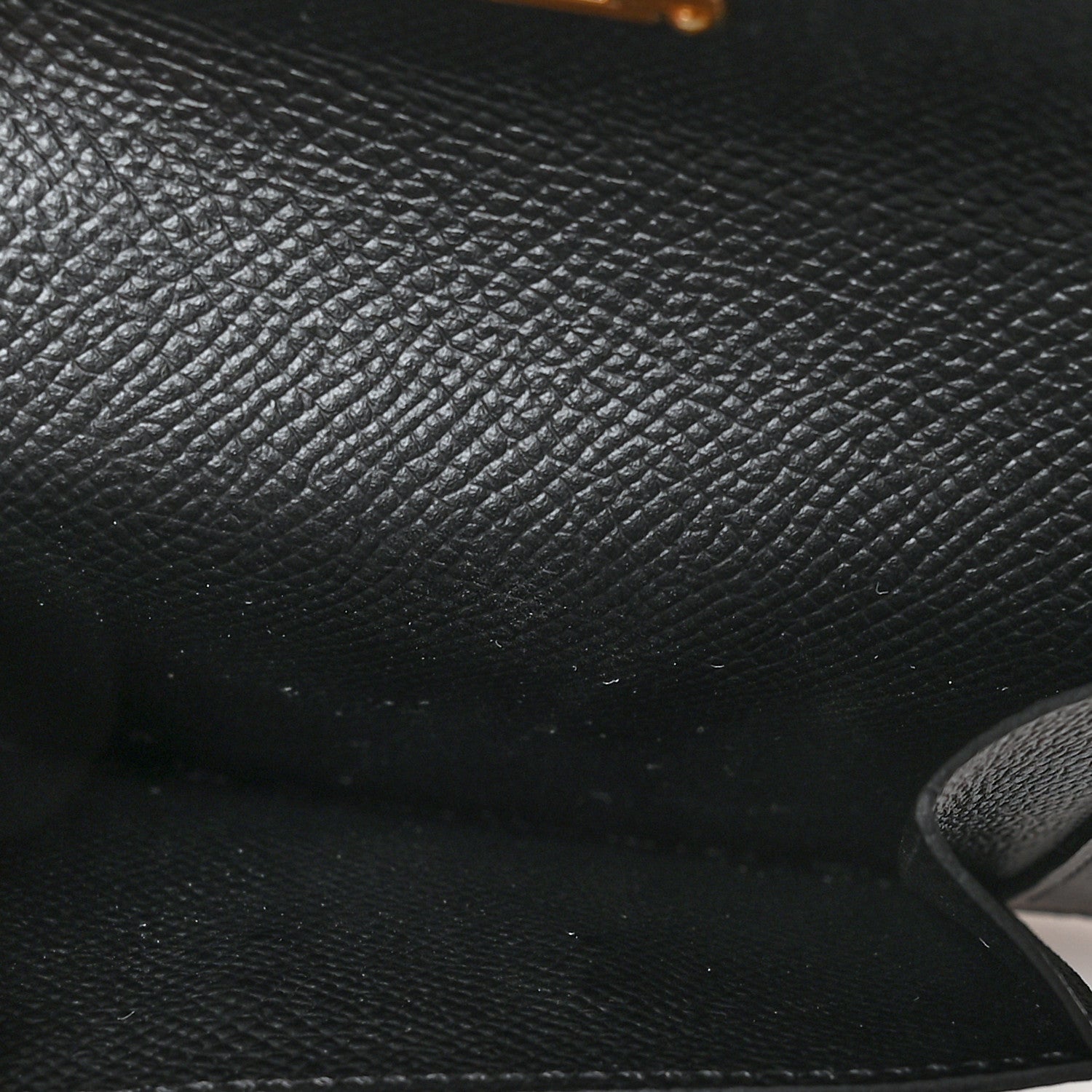 Hermes Epsom Kelly Pocket Compact Wallet Black 5 of 9