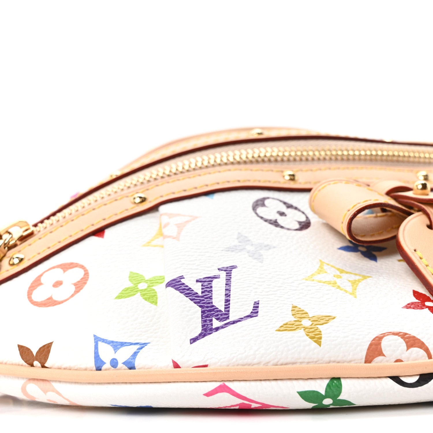 Louis Vuitton LV X TM Monogram Multicolor High Rise Bumbag White 7 of 11