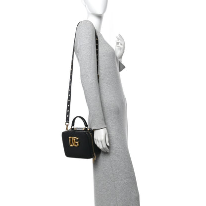 Dolce & Gabbana Calfskin 3.5  Top Handle Bag Black 3 of 9