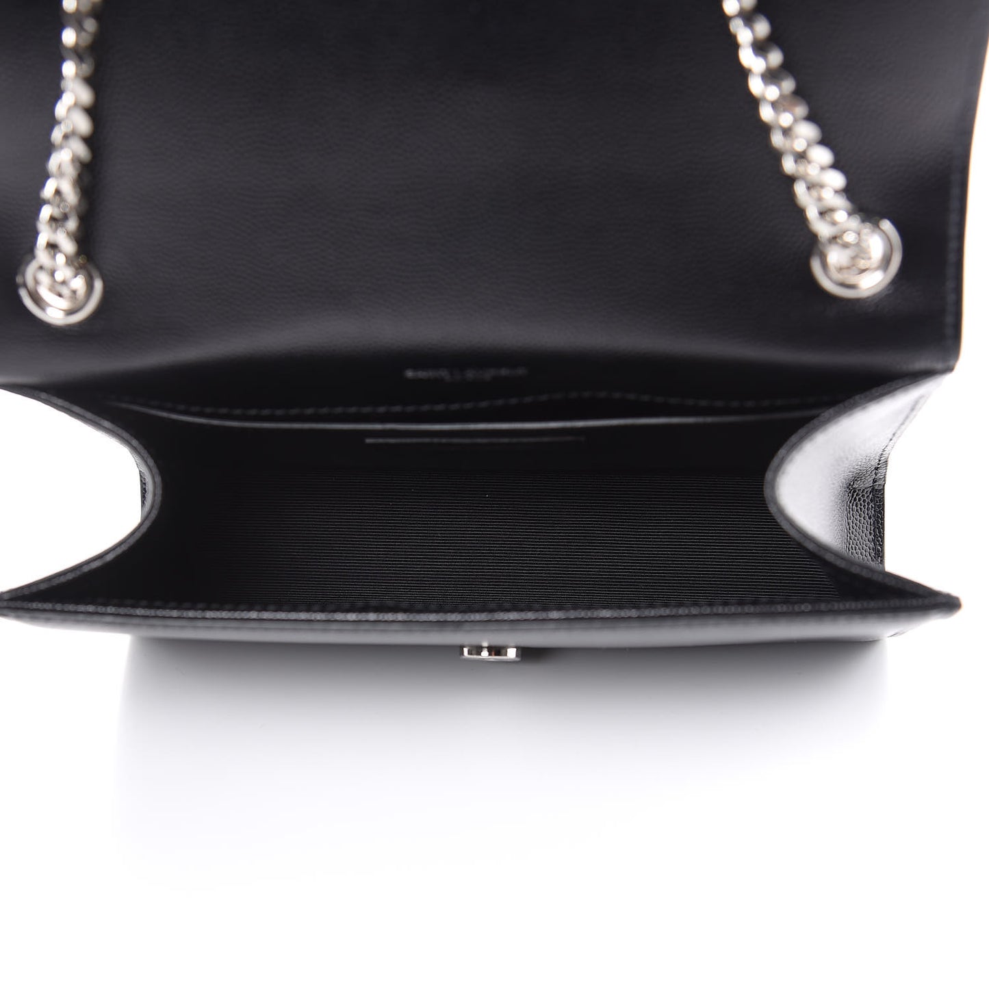 Grain De Poudre Small Monogram Kate Satchel Black