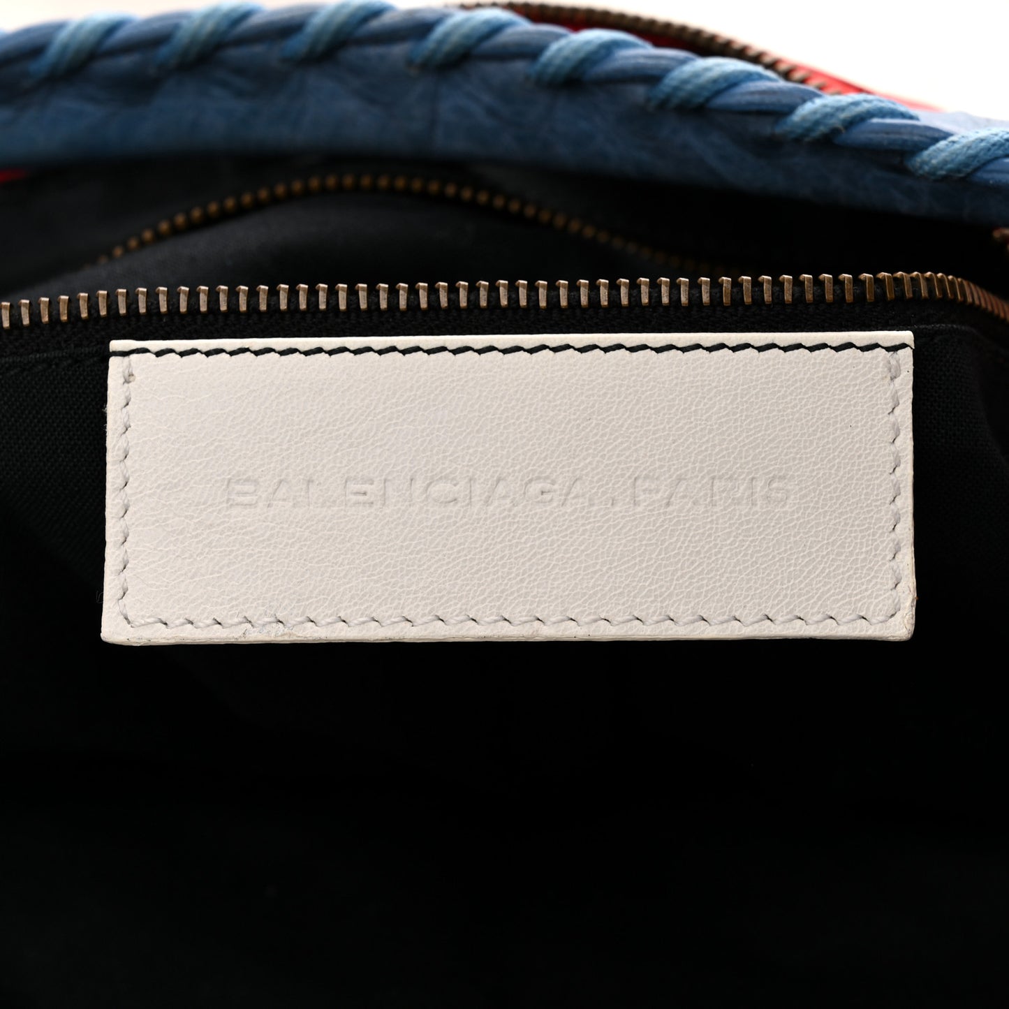 Agneau Classic Hardware Day Hobo White Multicolor