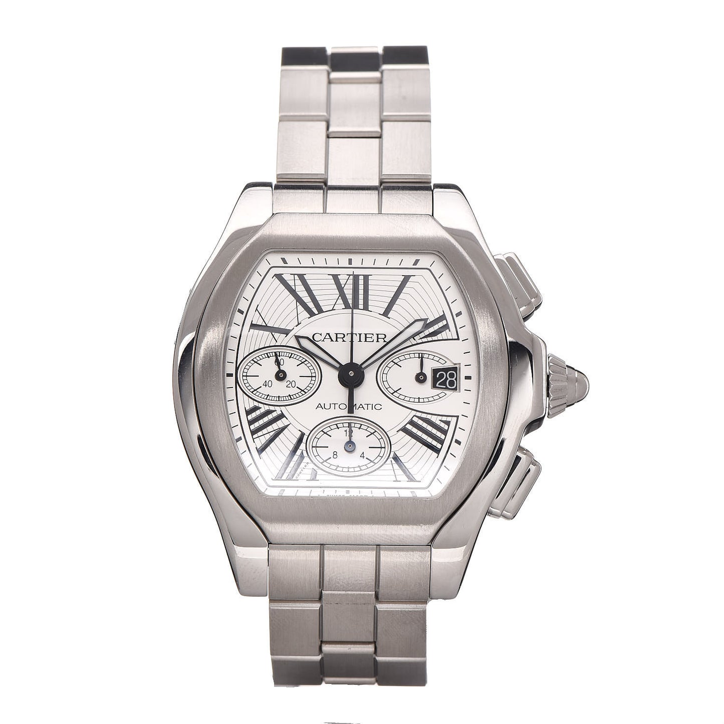Stainless Steel 44mm Roadster Chronograph Automatic Watch