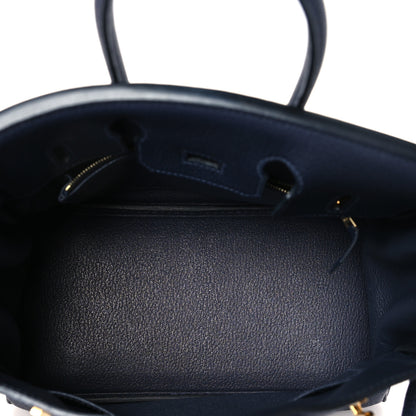 Hermes Togo Birkin 25 Bleu Nuit 5 of 10