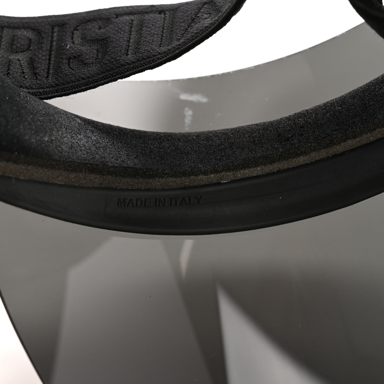 Christian Dior Mirrored DiorClubV1U Sun Visor Black 8 of 9