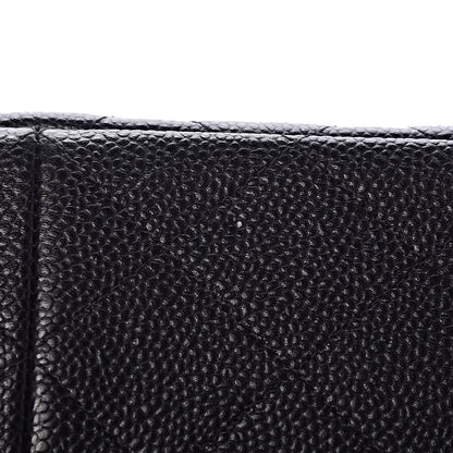 Chanel Caviar Quilted Jumbo Double Flap Black 10 of 10