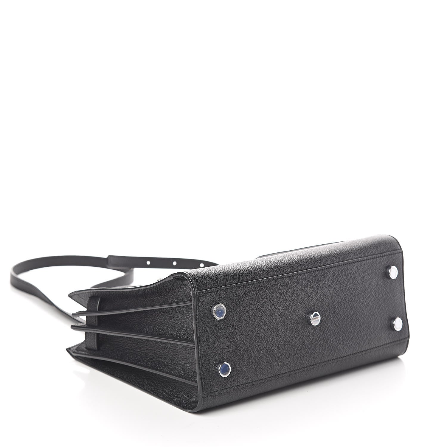 Saint Laurent Grained Calfskin Baby Sac De Jour Black 3 of 8