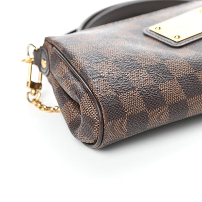 Louis Vuitton Damier Ebene Eva Clutch 8 of 9