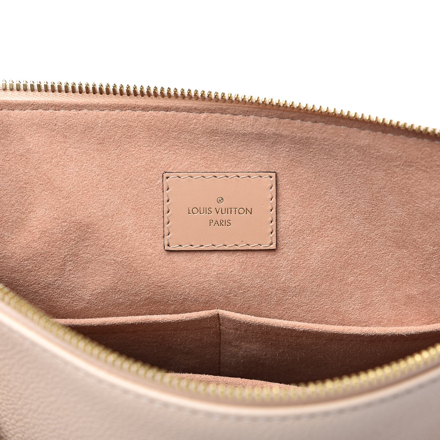 Empreinte V Tote MM Beige Rose Creme