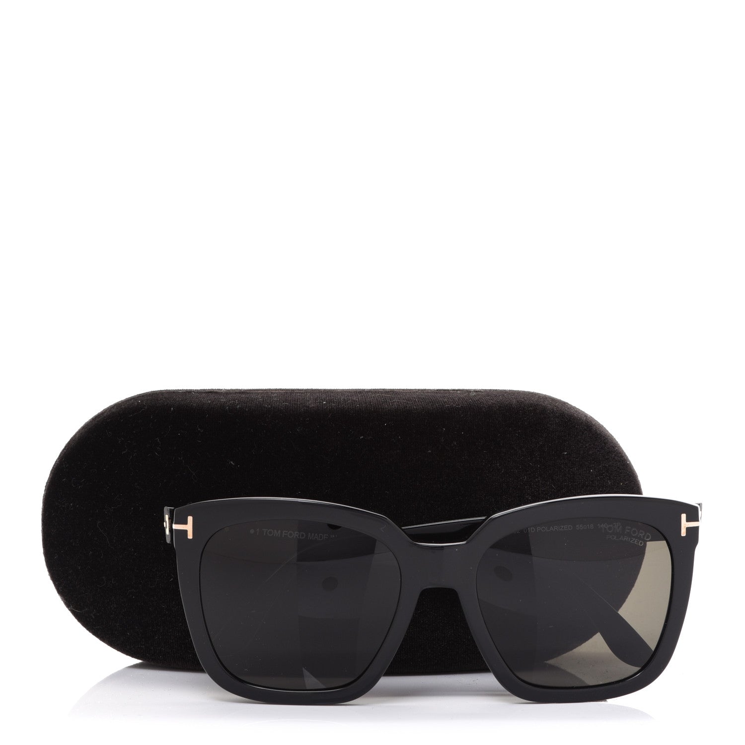 Tom Ford Amarra Sunglasses TF502 Black 7 of 7