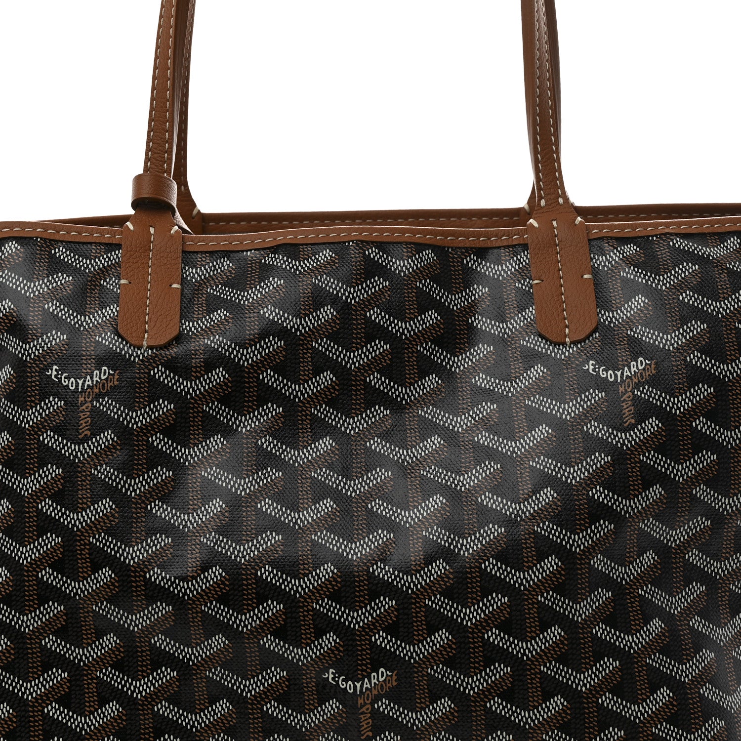 Goyard Goyardine Saint Louis PM Black Gold 10 of 12